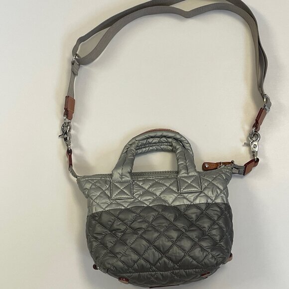 MZ Wallace Sutton Micro Tin/Steel Metal cross body bag - Picture 4 of 8